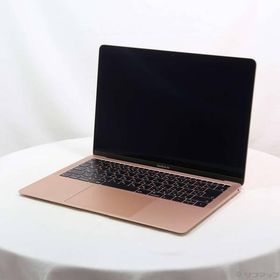 〔中古〕Apple(アップル) MacBook Air 13.3-inch Late-2018 MREE2J／A Core_i5 1.6GHz 8GB SSD128GB ゴールド 〔10.15 Catalina〕〔295-ud〕