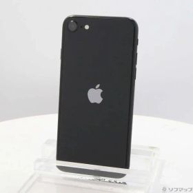 〔中古品〕 iPhone SE 第2世代 128GB ブラック MXD02J／A SIMフリー【247】