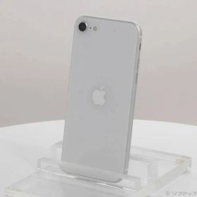 〔中古品〕 iPhone SE 第2世代 128GB ホワイト MXD12J／A SIMフリー【262】