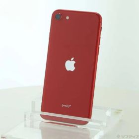 〔中古品〕 iPhone SE 第2世代 128GB プロダクトレッド MXD22J／A SIMフリー【198】