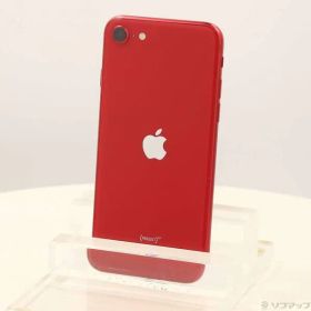 〔中古品〕 iPhone SE 第2世代 128GB プロダクトレッド MXD22J／A SIMフリー【377】