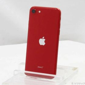〔中古品〕 iPhone SE 第2世代 128GB プロダクトレッド MXD22J／A SIMフリー【344】