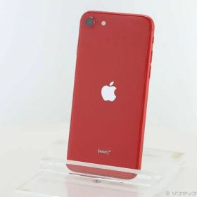 〔中古品〕 iPhone SE 第2世代 128GB プロダクトレッド MXD22J／A SIMフリー【368】