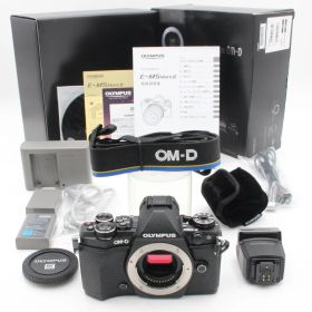 ショット数3941 OLYMPUS オリンパス OM-D E-M5 Mark II ボディ ミラーレス一眼カメラ 元箱 付属品 93003