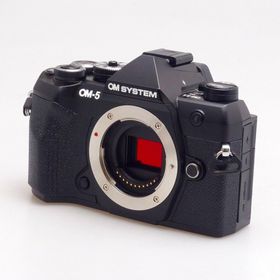 オリンパス(OLYMPUS)の【中古】(オーエムシステム) OM SYSTEM OM-5 MARKII ボデイ ブラツク(コンパクトデジタルカメラ)