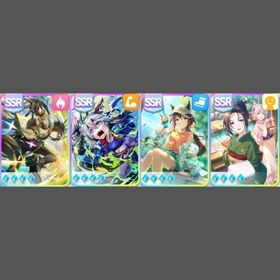 【初期アカウント】SSRサポカ4枚完凸 ジュエル3万 | ウマ娘のアカウントデータ、RMTの販売・買取一覧