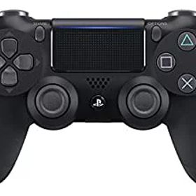 【中古】ワイヤレスコントローラー(DUALSHOCK 4) ジェット・ブラック(CUH-ZCT2J)