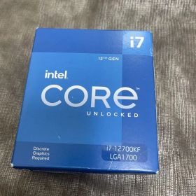 新品未開封 Intel Core i7-12700KF 第12世代