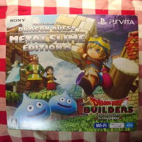 新品未開封 PS Vita本体 ドラゴンクエスト メタルスライムエディション PCHJ-10028 ドラゴンクエスト ビルダーズ 本体同梱版
