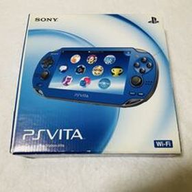 ☆新品同様 本体未使用 希少品☆PlayStation Vita PCH-1000ZA04 サファイアブルー Wi-Fiモデル PS VITA ソニー