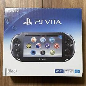 【動作確認済】 PlayStation Vita Wi-Fiモデル ブラック PCH-2000ZA11