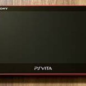 【動作確認済】 PlayStation Vita Wi-Fiモデル メタリック・レッド PCH-2000ZA26