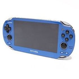 【箱説なし】PlayStationVita Wi-Fiモデル:サファイア・ブルー(PCH1000ZA04)/本体(携帯ゲーム機)