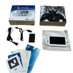 【美品】 SONY ソニー PSVITA PlayStation Vita本体× FINAL FANTASY XIV HEAVENSWARD EDITION ホワイト PCH-2000 vita