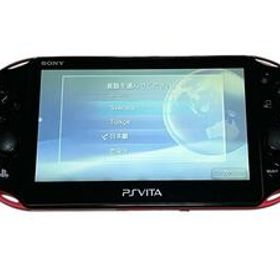 【動作確認済】 SONY PSVITA PCH-2000 ソニー ピーエス ビータ ヴィータ プレイステーション PlayStation プレステ PS ピンク ジャンク