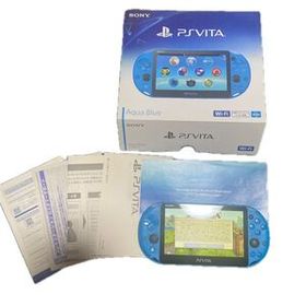 PlayStation Vita Wi-Fiモデル アクア・ブルー SONY ソニー PlayStation Vita PCH-2000 PSVITA Wi-Fiモデル アクアブルー 送料無料
