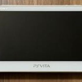 【動作確認済】 PlayStation Vita Wi-Fiモデル ホワイト PCH-2000ZA12 / アナログスティック難有り