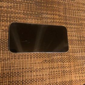 【カバー付属】iPhone 13 ブルー 128GB SIMフリー 背面割れあり