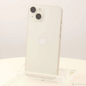 〔中古品〕 iPhone13 128GB スターライト MLND3J／A SIMフリー【377】