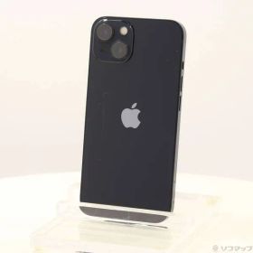 〔中古品〕 iPhone13 128GB ミッドナイト MLNC3J／A SIMフリー 〔ネットワーク利用制限▲〕【258】