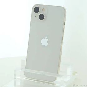 〔中古品〕 iPhone13 128GB スターライト MLND3J／A SIMフリー【368】