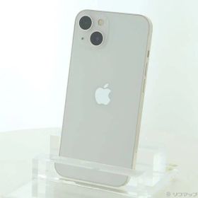 〔中古品〕 iPhone13 128GB スターライト MLND3J／A SIMフリー【262】