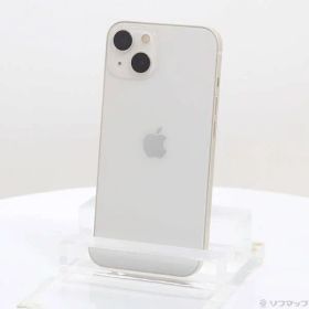 〔中古品〕 iPhone13 128GB スターライト MLND3J／A SIMフリー【377】