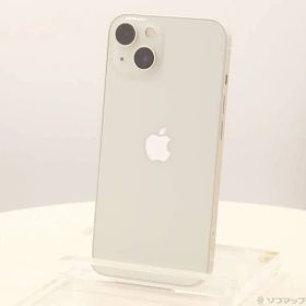 〔中古品〕 iPhone13 128GB スターライト MLND3J／A SIMフリー【348】