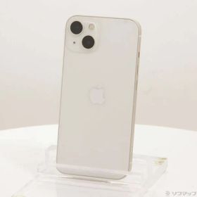 〔中古品〕 iPhone13 128GB スターライト MLND3J／A SIMフリー【297】