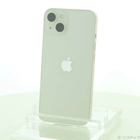 〔中古品〕 iPhone13 128GB スターライト MLND3J／A SIMフリー【247】