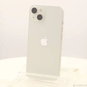 〔中古品〕 iPhone13 128GB スターライト MLND3J／A SIMフリー【349】
