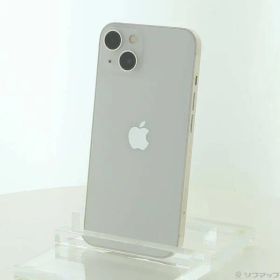 〔中古品〕 iPhone13 128GB スターライト MLND3J／A SIMフリー【377】