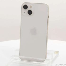 〔中古品〕 iPhone13 128GB スターライト MLND3J／A SIMフリー【198】