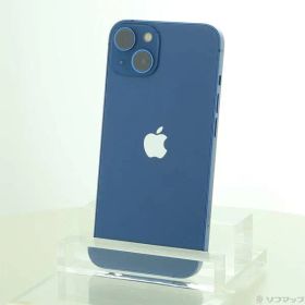 〔中古品〕 iPhone13 128GB ブルー MLNG3J／A SIMフリー【344】
