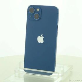 〔中古品〕 iPhone13 128GB ブルー MLNG3J／A SIMフリー【258】
