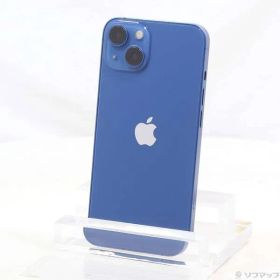 〔中古品〕 iPhone13 128GB ブルー MLNG3J／A SIMフリー【297】