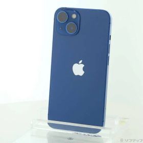 〔中古品〕 iPhone13 128GB ブルー MLNG3J／A SIMフリー【198】