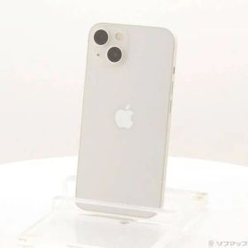 〔中古品〕 iPhone13 256GB スターライト MLNJ3J／A SIMフリー【258】