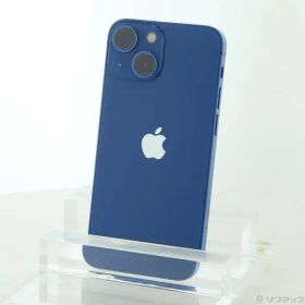 〔中古品〕 iPhone13 mini 128GB ブルー MLJH3J／A SIMフリー【377】
