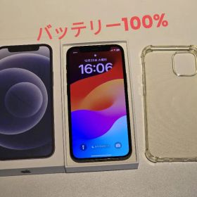 iPhone 12 mini 64 GB ブラック バッテリー状態100%