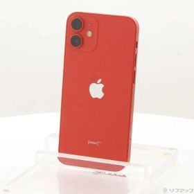 〔中古品〕 iPhone12 mini 64GB プロダクトレッド MGAE3J／A SIMフリー【258】