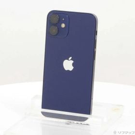 〔中古品〕 iPhone12 mini 64GB ブルー MGAP3J／A SIMフリー【349】