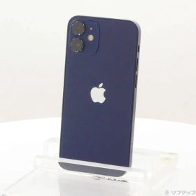 〔中古品〕 iPhone12 mini 64GB ブルー MGAP3J／A SIMフリー【377】