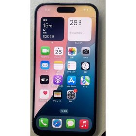 アイフォーン(iPhone)のiPhone15 128GB SIMフリー ピンク 割れなし(スマートフォン本体)