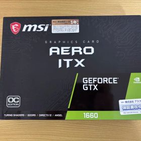 MSI GeForce GTX 1660 AERO ITX OC【動作確認済】
