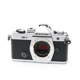 【中古】 《良品》 OM SYSTEM OM-3 ボディ シルバー [ デジタルカメラ ]