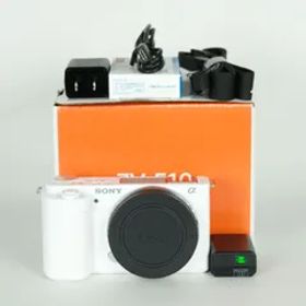 [美品] SONY VLOGCAM ZV-E10 [ボディ ホワイト] | SONY Eマウント