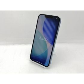 【中古】Apple 国内版 【SIMフリー】 iPhone 14 128GB ブルー MPVJ3J/A【新宿2】保証期間１ヶ月【ランクC】