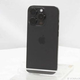 〔中古品〕 iPhone15 Pro 256GB ブラックチタニウム MTUC3J／A SIMフリー【198】