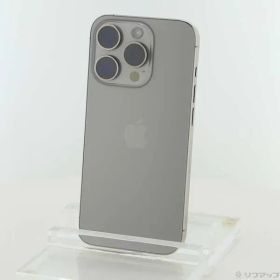 〔中古品〕 iPhone15 Pro 256GB ナチュラルチタニウム MTUF3J／A SIMフリー【262】